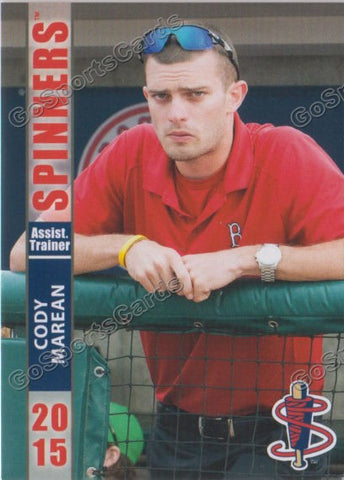 2015 Lowell Spinners Cody Marean