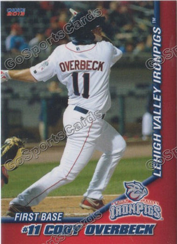 2013 Lehigh Valley IronPigs Cody Overbeck
