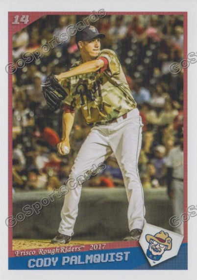 2017 Frisco RoughRiders Cody Palmquist