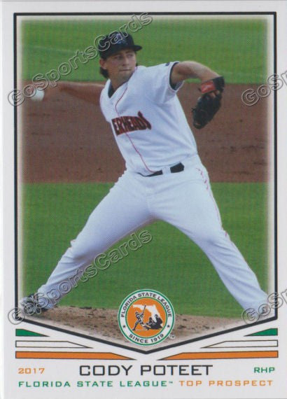 2017 Florida State League Top Prospect FSL Cody Poteet