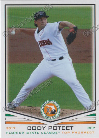 2017 Florida State League Top Prospect FSL Cody Poteet