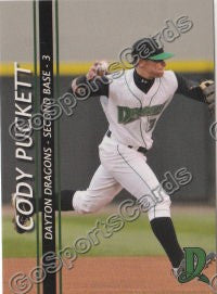 2009 Dayton Dragons Cody Puckett