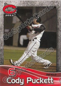 2011 Carolina MudCats Cody Puckett