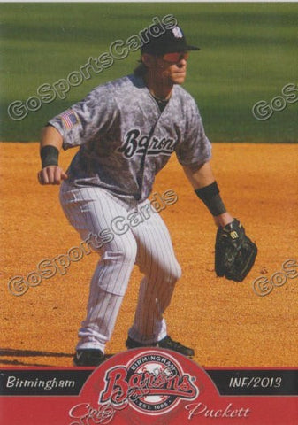 2013 Birmingham Barons Cody Puckett