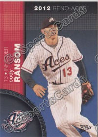 2012 Reno Aces Cody Ransom