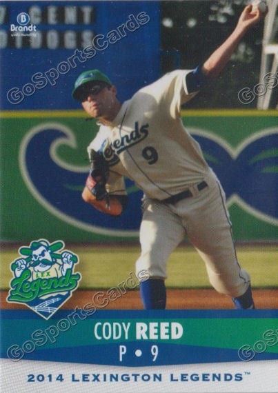 2014 Lexington Legends Cody Reed