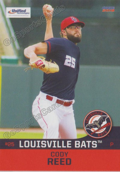 2018 Louisville Bats Cody Reed