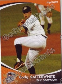 2009 Erie SeaWolves Cody Satterwhite