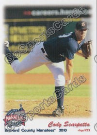 2010 Brevard County Manatees Cody Scarpetta