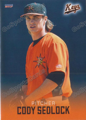 2017 Frederick Keys Cody Sedlock