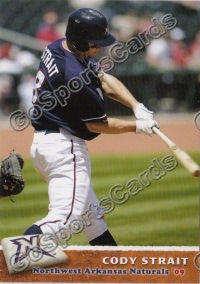 2009 Northwest Arkansas Naturals Cody Strait