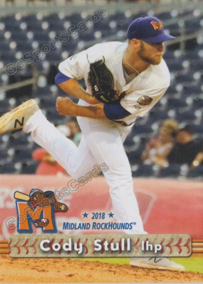 2018 Midland RockHounds Cody Stull