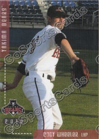 2010 Yakima Bears Cody Wheeler