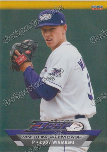 2013 Winston Salem Dash Cody Winiarski
