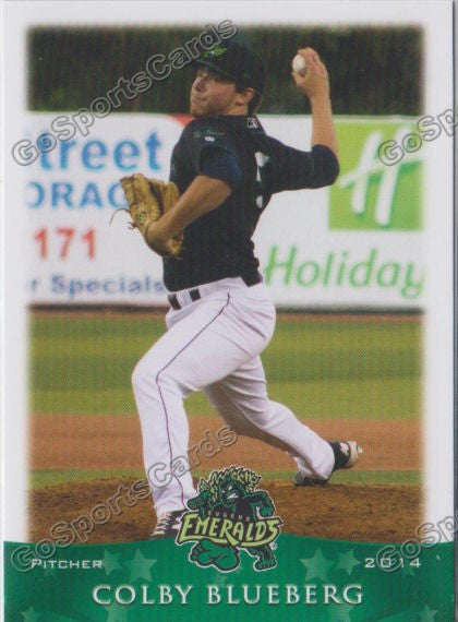2014 Eugene Emeralds Colby Blueberg