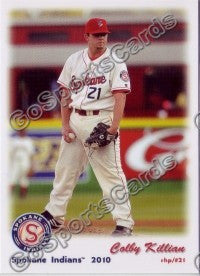 2010 Spokane Indians Colby Killian