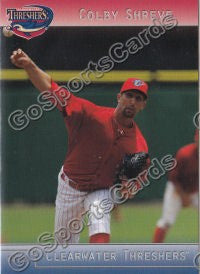 2012 Clearwater Threshers Colby Shreve