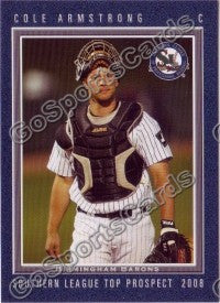 2008 Southern League Top Prospects Cole Armstrong