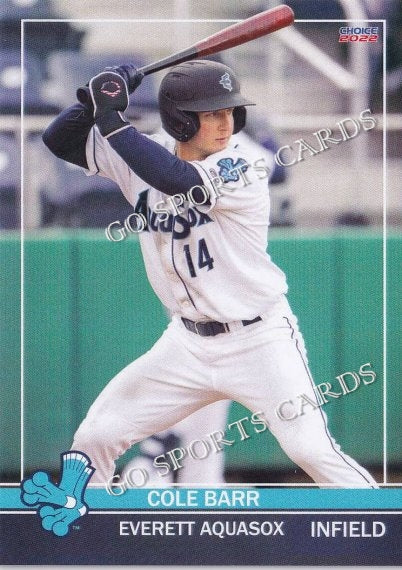 2022 Everett AquaSox Cole Barr