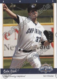 2011 Lake County Captains Cole Cook