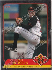 2012 Rochester Red Wings Cole DeVries De Vries
