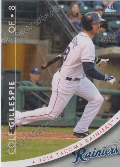 2014 Tacoma Rainiers Cole Gillespie