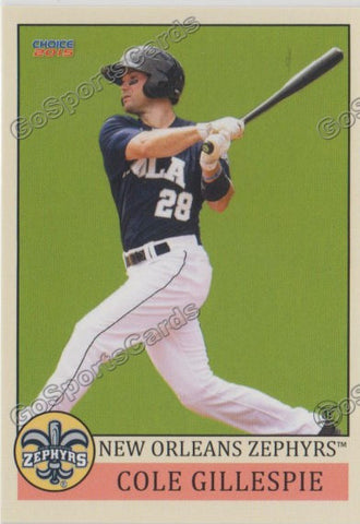 2015 New Orleans Zephyrs Cole Gillespie