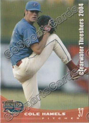 2004 Clearwater Threshers Cole Hamels