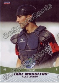 2010 Vermont Lake Monsters Cole Leonida