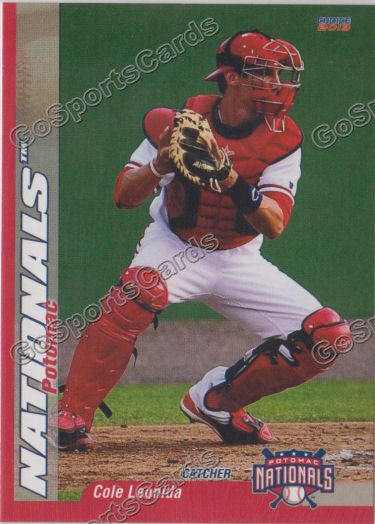 2013 Potomac Nationals Cole Leonida