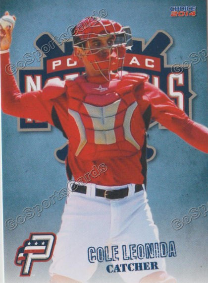2014 Potomac Nationals Cole Leonida