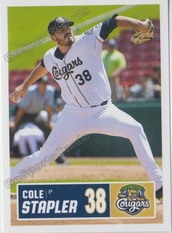 2018 Kane County Cougars Cole Stapler