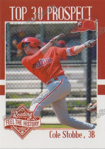 2017 Reading Fightin Phils Top 30 Prospects Cole Stobbe
