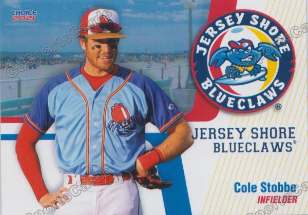 2021 Jersey Shore Blueclaws Cole Stobbe – Go Sports Cards