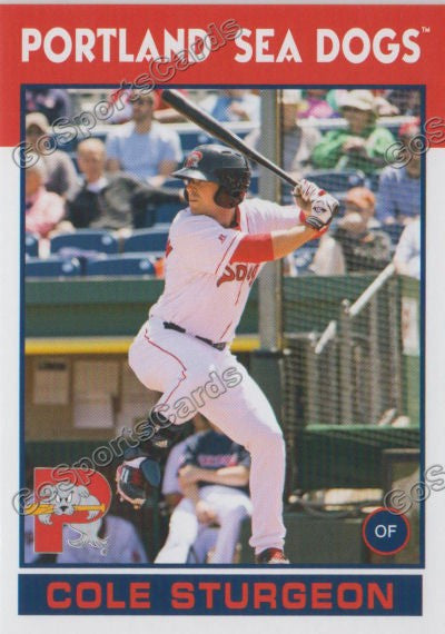 2016 Portland Sea Dogs Cole Sturgeon