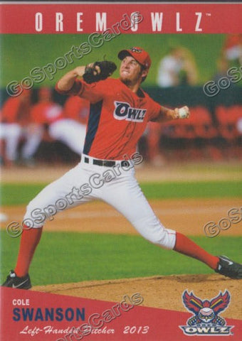 2013 Orem Owlz Carson Cole Swanson