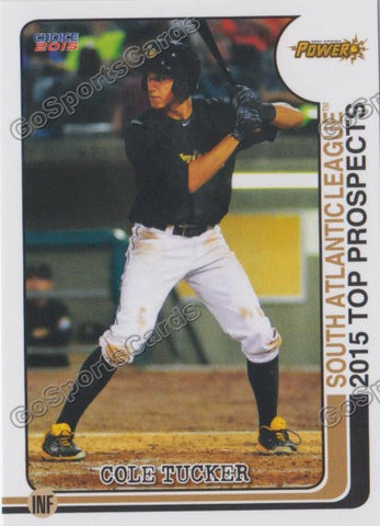 2015 South Atlantic League Top Prospect SAL Cole Tucker
