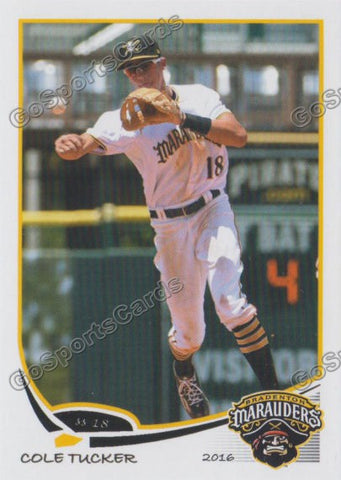 2016 Bradenton Marauders Cole Tucker