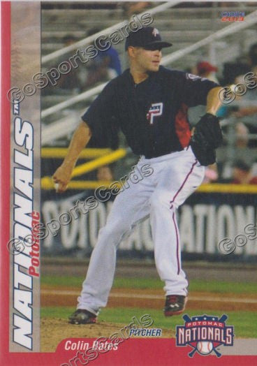 2013 Potomac Nationals Colin Bates