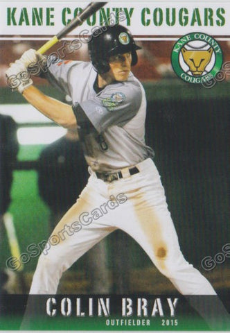 2015 Kane County Cougars Colin Bray