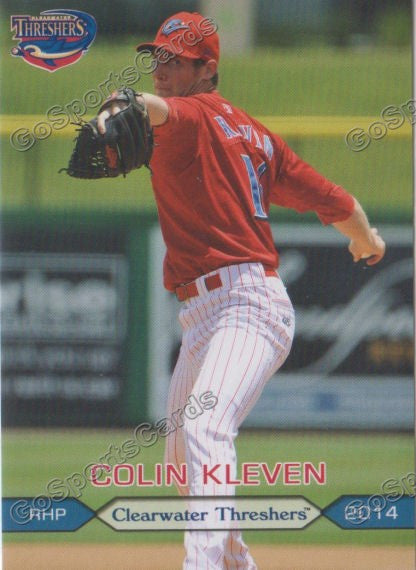 2014 Clearwater Threshers Colin Kleven