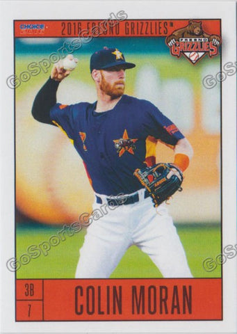 2016 Fresno Grizzlies Colin Moran