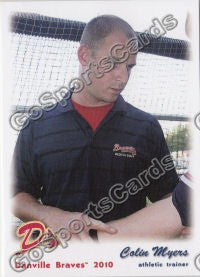 2010 Danville Braves Colin Myers