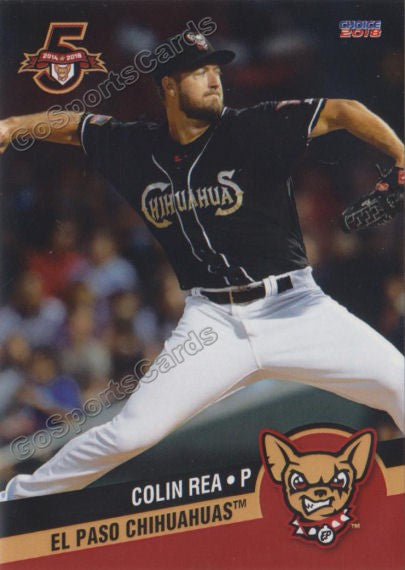 2018 El Paso Chihuahuas Colin Rea