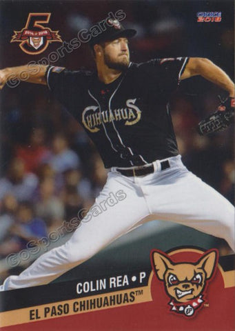 2018 El Paso Chihuahuas Colin Rea