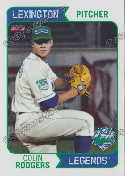 2015 Lexington Legends Colin Rodgers