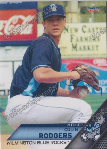 2017 Wilmington Blue Rocks Colin Rodgers