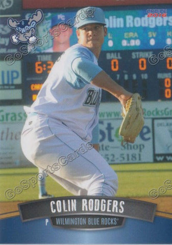 2016 Wilmington Blue Rocks Colin Rodgers