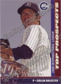 2008 International League Top Prospects Collin Balester