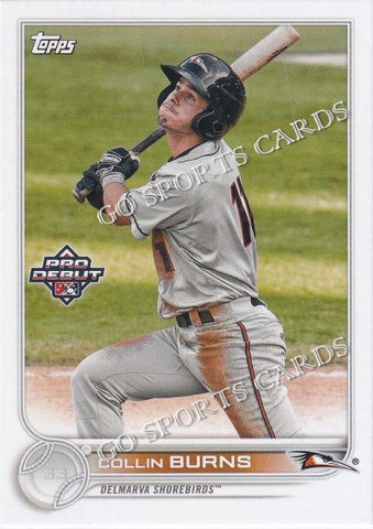 2022 Topps Pro Debut Collin Burns PD-199